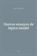 Portada de Nuevos ensayos de lógica modal