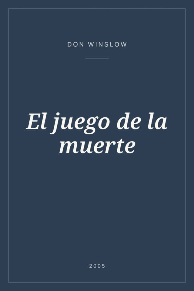 Portada de El juego de la muerte