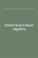 Portada de Numerical Linear Algebra