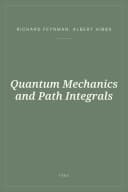 Portada de Quantum Mechanics and Path Integrals