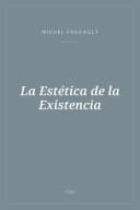 Portada de La Estética de la Existencia