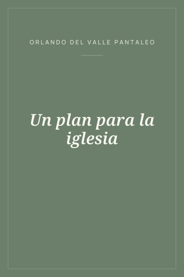 Portada de Un plan para la iglesia