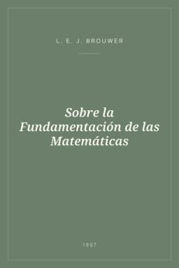 Portada de Sobre la Fundamentación de las Matemáticas