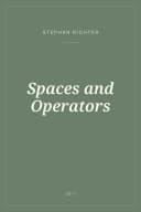 Portada de Spaces and Operators