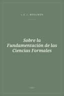Portada de Sobre la Fundamentación de las Ciencias Formales