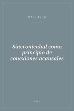 Portada de Sincronicidad como principio de conexiones acausales
