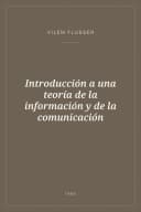 Portada de Introducción a una teoría de la información y de la comunicación