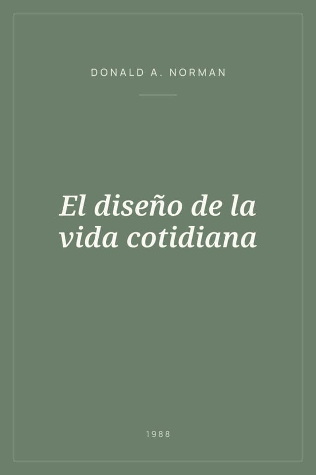 Portada de El diseño de la vida cotidiana