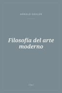 Portada de Filosofía del arte moderno
