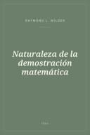 Portada de Naturaleza de la demostración matemática
