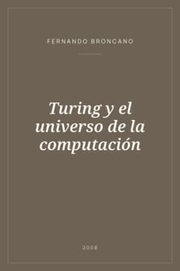 Portada de Turing y el universo de la computación