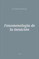 Portada de Fenomenología de la intuición
