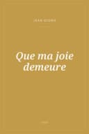 Portada de Que ma joie demeure