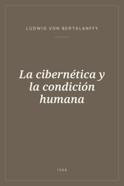 Portada de La cibernética y la condición humana