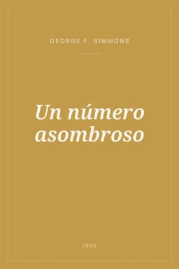 Portada de Un número asombroso