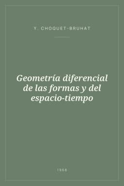 Portada de Geometría diferencial de las formas y del espacio-tiempo