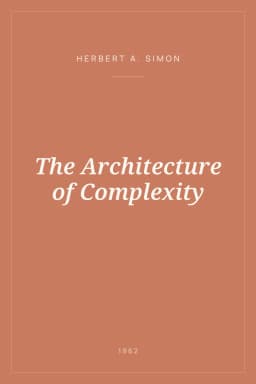 Portada de The Architecture of Complexity