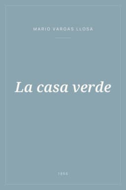 Portada de La casa verde