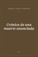 Portada de Crónica de una muerte anunciada