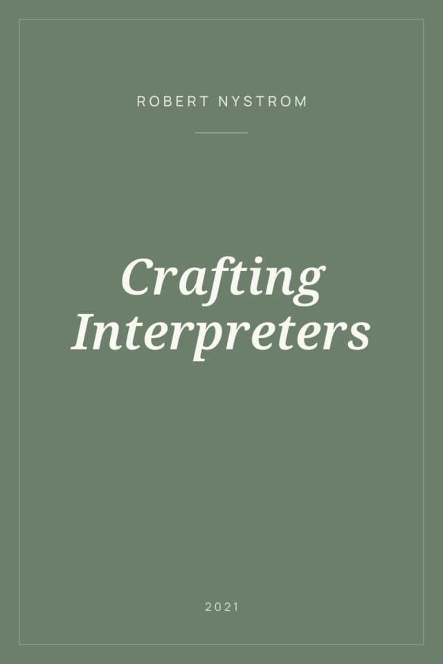 Portada de Crafting Interpreters