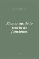Portada de Elementos de la teoría de funciones