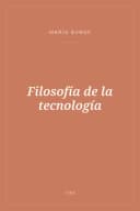 Portada de Filosofía de la tecnología