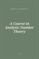 Portada de A Course in Analytic Number Theory