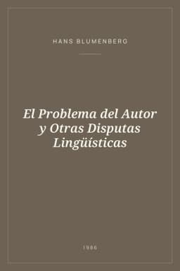 Portada de El Problema del Autor y Otras Disputas Lingüísticas