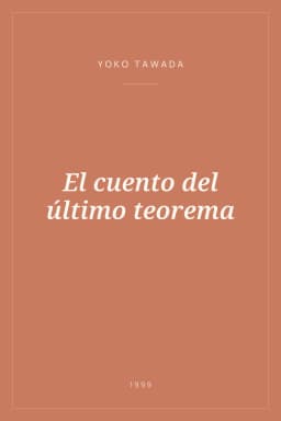 Portada de El cuento del último teorema