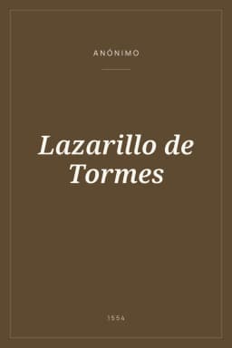 Portada de Lazarillo de Tormes