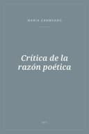Portada de Crítica de la razón poética