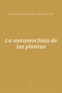 Portada de La metamorfosis de las plantas