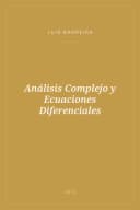 Portada de Análisis Complejo y Ecuaciones Diferenciales
