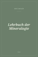 Portada de Lehrbuch der Mineralogie