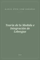 Portada de Teoría de la Medida e Integración de Lebesgue