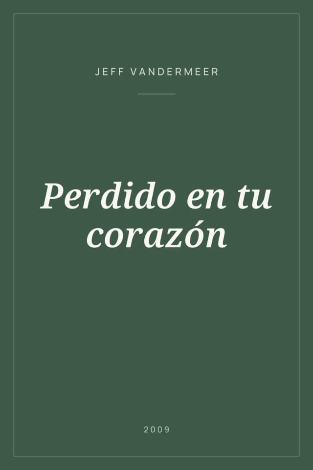 Portada de Perdido en tu corazón