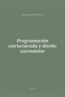 Portada de Programación estructurada y diseño ascendente