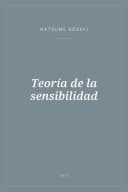 Portada de Teoría de la sensibilidad