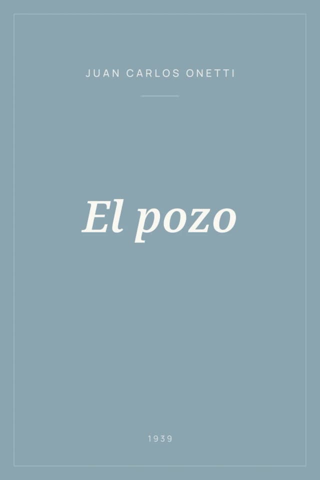 Portada de El pozo