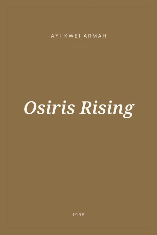 Portada de Osiris Rising