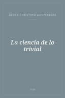 Portada de La ciencia de lo trivial