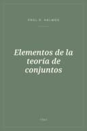 Portada de Elementos de la teoría de conjuntos