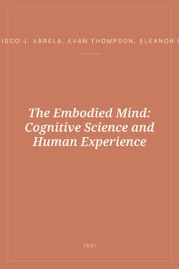 Portada de The Embodied Mind: Cognitive Science and Human Experience
