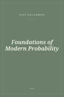Portada de Foundations of Modern Probability