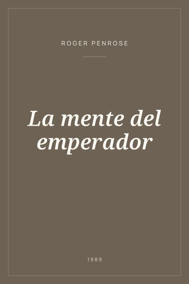 Portada de La mente del emperador