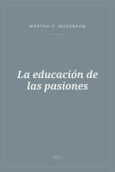 Portada de La educación de las pasiones