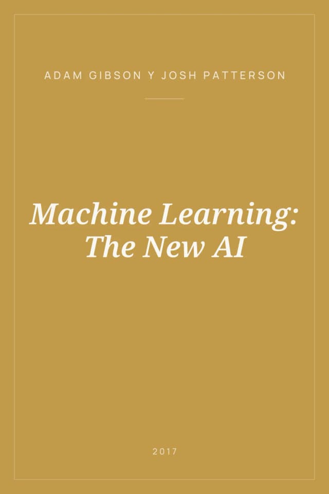 Portada de Machine Learning: The New AI