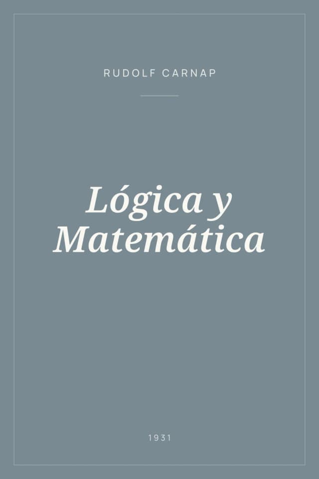 Portada de Lógica y Matemática