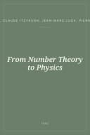 Portada de From Number Theory to Physics