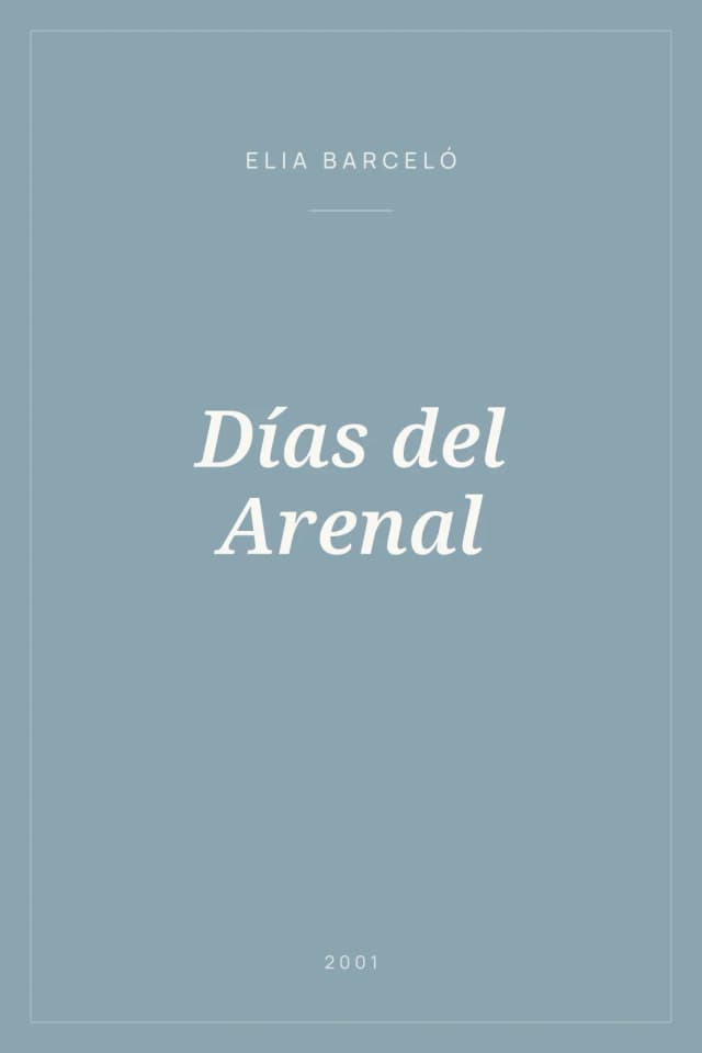 Portada de Días del Arenal